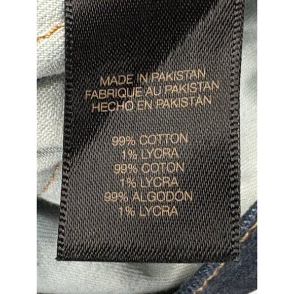 Frye Dark Wash Jeans Men’s 34x32 Tapered Cotton Lycra Stretch Denim - Picture 9 of 14